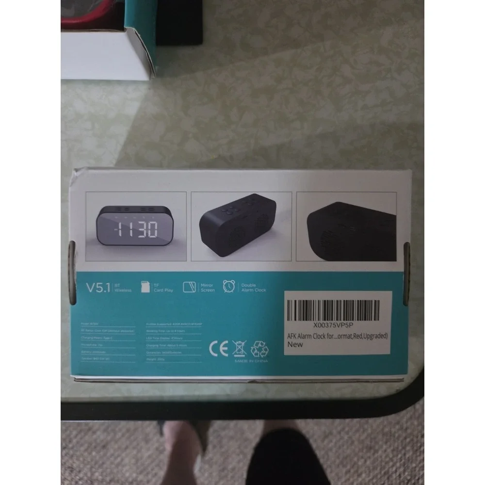 BT501 Wireless Speaker & Alarm Clock